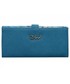 Portfel EVANGARDA Niebieski portfel damski z kolorowym nadrukiem BLUE