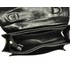 Listonoszka EVANGARDA Czarna torebka listonoszka w stylu Vintage stębnowana BLACK
