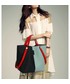 Torebka EVANGARDA Shopper bag torebka damska w kolorze burgundu