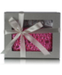 Torebka EVANGARDA Różowa torebka wizytowa szkatułka  z kryształkami