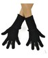 Rękawiczki EVANGARDA Wełniane rękawiczki damskie z ozdobną kratką czarne