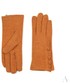 Rękawiczki EVANGARDA Ocieplane rękawiczki damskie z falbanką pomarańczowe