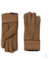 Rękawiczki EVANGARDA Ciepłe kożuszkowe rękawiczki damskie jasny brąz