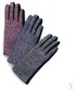 Rękawiczki EVANGARDA Melanżowe rękawiczki damskie czarno-białe