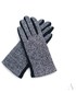 Rękawiczki EVANGARDA Melanżowe rękawiczki damskie czarno-granatowe