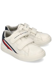 sneakersy dziecięce Low Cut Velcro - Sneakersy Dziecięce - T1B4-30699-0621X008 WHITE/BLUE - Mivo.pl