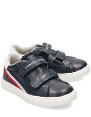 sneakersy dziecięce Low Cut Velcro - Sneakersy Dziecięce - T1B4-30699-0621X007 BLUE/WHITE - Mivo.pl