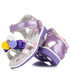Sandały dziecięce Bona Fioletowe sandałki z pomponami GENEVIEVE odcienie fioletu