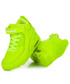 Sportowe buty dziecięce Hasby Neonowe buty nad kostkę JAYDA