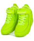 Sportowe buty dziecięce Hasby Neonowe buty nad kostkę JAYDA