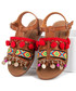 Sandały dziecięce Coco Perla Płaskie sandałki z ozdobami BRIELLE