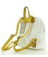 Plecak Furrini Sportowy plecak biały z żółtym