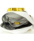 Plecak Furrini Sportowy plecak biały z żółtym
