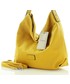 Torebka Furrini Miejska torebka na ramię żółta