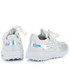 Sportowe buty dziecięce Cnb Wiązane buciki z brokatem BILLY biały