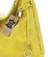 Torebka Mazzini Skóra naturalna torebka worek  Isabella żółta