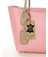 Torebka Mazzini włoska skórzana torebka na ramię różowa BELLA