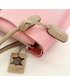 Torebka Mazzini włoska skórzana torebka na ramię różowa BELLA