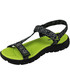 Sandały dziecięce Skechers Supreme Radion Sandals 92218L-BKGY