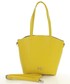 Shopper bag NÕBO NOBO Klasyczna torebka shopper bag 2 in 1 żółty