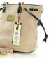 Shopper bag MONNARI Funkcjonalna torba shopper na ramię beżowy z granatowym
