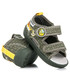 Sandały dziecięce American Club Zabudowane sandałki na rzepy CHER odcienie zieleni