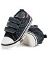 Sportowe buty dziecięce American Club Jeansowe trampki dla chłopca COOPER czarne