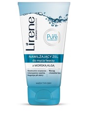 oczyszczanie twarzy Nawilżający żel do mycia twarzy z morską algą - Lirene.com