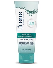 oczyszczanie twarzy Peeling gruboziarnisty z morską algą - Lirene.com
