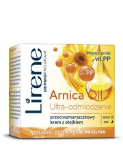 krem przeciwzmarszczkowy Arnica Oil Ultra-odmłodzenie przeciwzmarszczkowy krem z olejkiem - Lirene.com