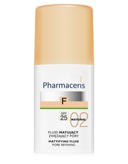 podkład FLUID MATUJĄCY zwężający pory SPF 25 02 NATURAL (naturalny) - pharmaceris.com