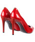 Buty ślubne Bayla -056 7066-500 Metaliczny Czerwony