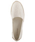 Espadryle Calvin Klein Jeans Genna CK Logo Jacquard Vacchet White/Natural
