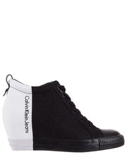 sneakersy Rizzo Denim Black-Off White - Bayla.pl