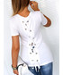 Bluzka SELFIEROOM T-shirt BASIC z wiązanym tyłem - grafitowy