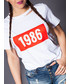 Bluzka SELFIEROOM T-Shirt #1986 BIAŁY