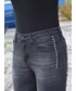 Spodnie SELFIEROOM Spodnie jeans z ćwiekami
