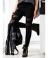 Spodnie SELFIEROOM LEGINSY ROCK GIRL BLACK