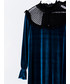 Sukienka SELFIEROOM Sukienka CLEMENTINE - niebieska