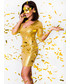 Sukienka SELFIEROOM Sukienka SHANAYA - złota