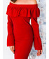 Sukienka SELFIEROOM Sukienka SNOW - czerwona