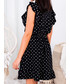 Sukienka SELFIEROOM Sukienka LOLA II w grochy - czarna