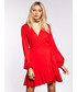 Sukienka SELFIEROOM Sukienka zakładana - czerwona (1)