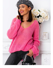 sweter Sweterek LIGHT - różowy - Selfieroom.pl
