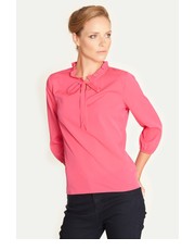 koszula Elegancka bluzka z ozdobnym wiązaniem - Greenpoint.pl