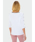 Bluzka Greenpoint Elegancka bluzka z ozdobnymi perełkami