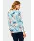 Bluzka Greenpoint Wiskozowa bluzka z kwiatowym nadrukiem