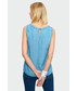Bluzka Greenpoint Błękitna bluzka bez rękawów