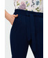 Spodnie Greenpoint Granatowe spodnie z paskiem