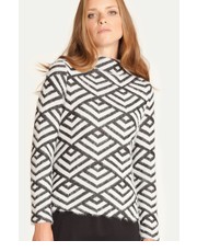 sweter Sweter z motywem geometrycznym - Greenpoint.pl